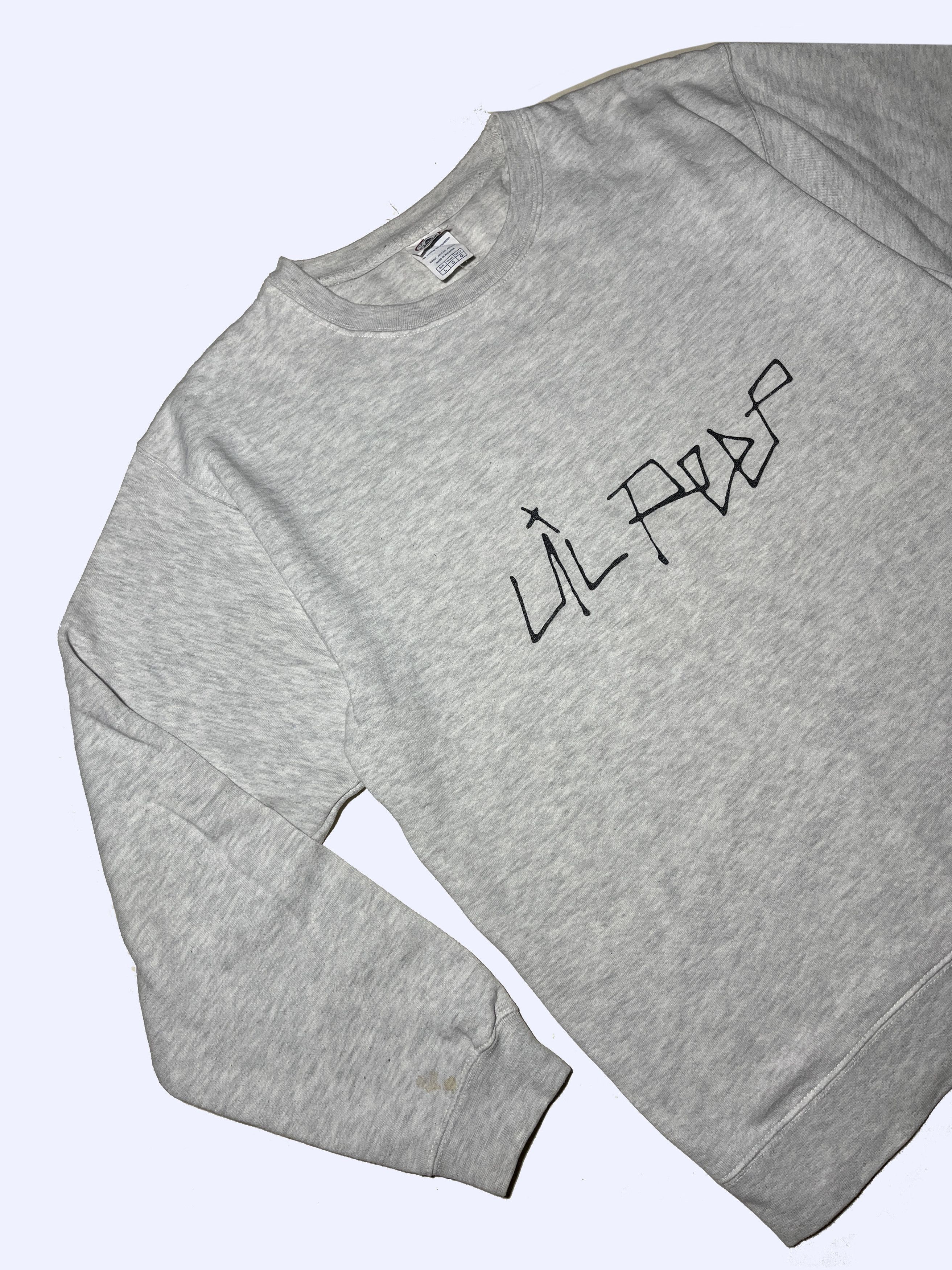 Lil Peep LIL PEEP Gray Soft Sweatshirt Size US L / EU 52-54 / 3 - 2 Thumbnail