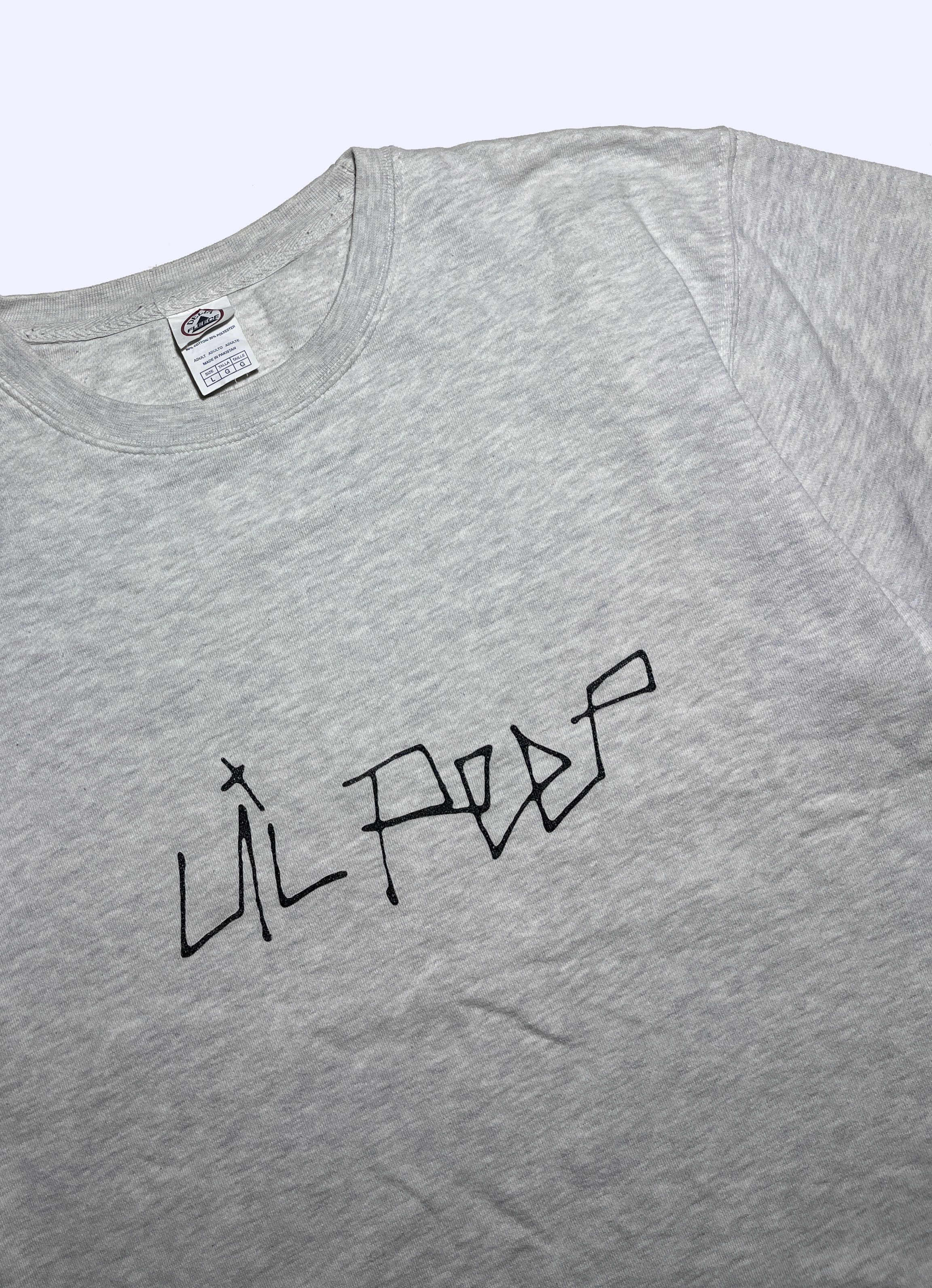 Lil Peep LIL PEEP Gray Soft Sweatshirt Size US L / EU 52-54 / 3 - 5 Thumbnail