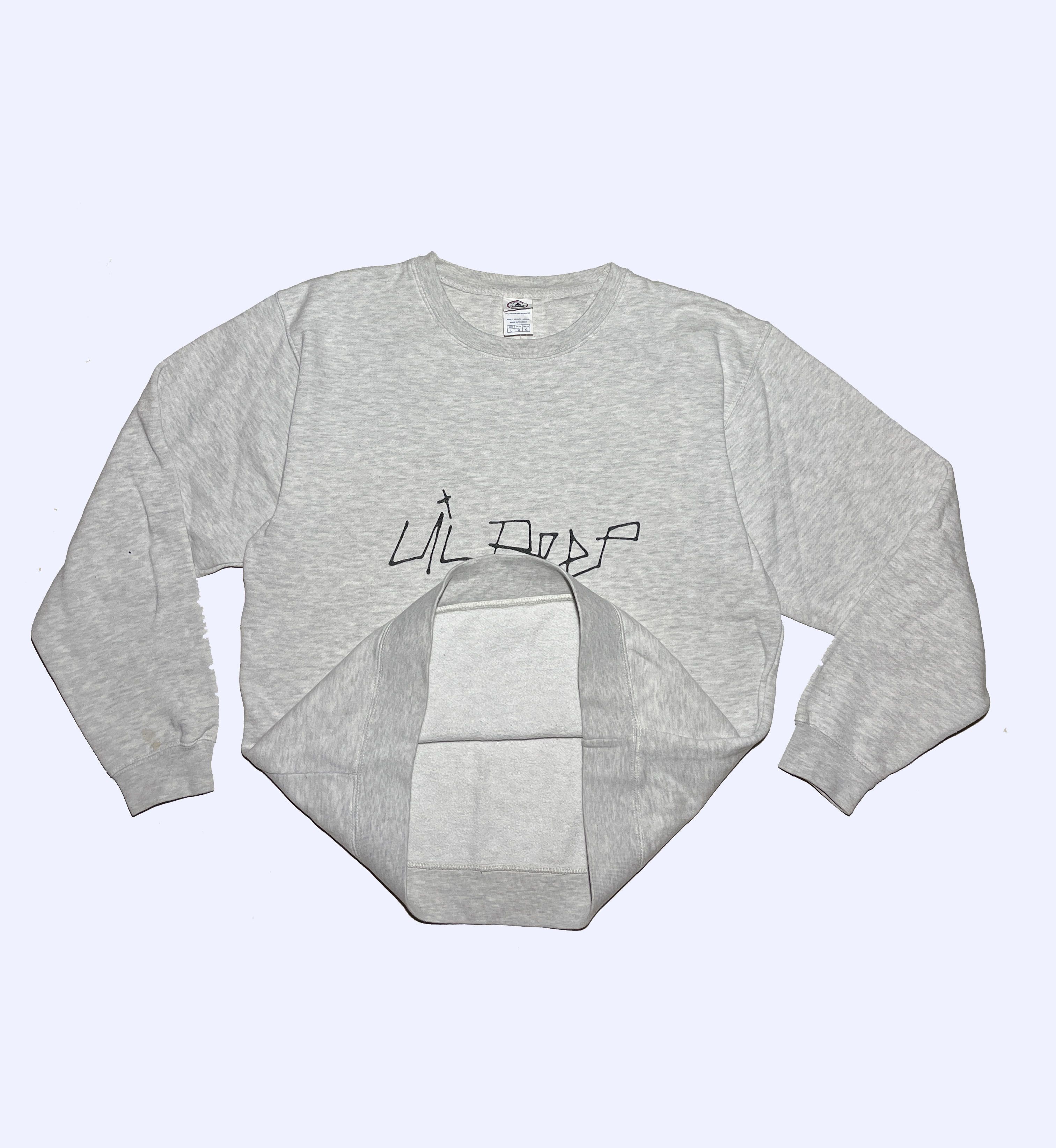 Lil Peep LIL PEEP Gray Soft Sweatshirt Size US L / EU 52-54 / 3 - 8 Thumbnail