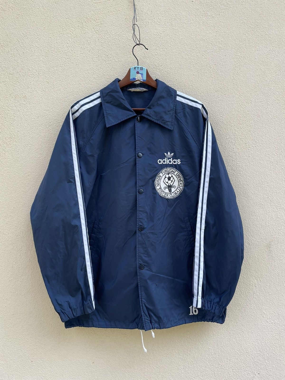 Adidas VINTAGE ADIDAS COACH JACKET Size US L / EU 52-54 / 3 - 2 Thumbnail