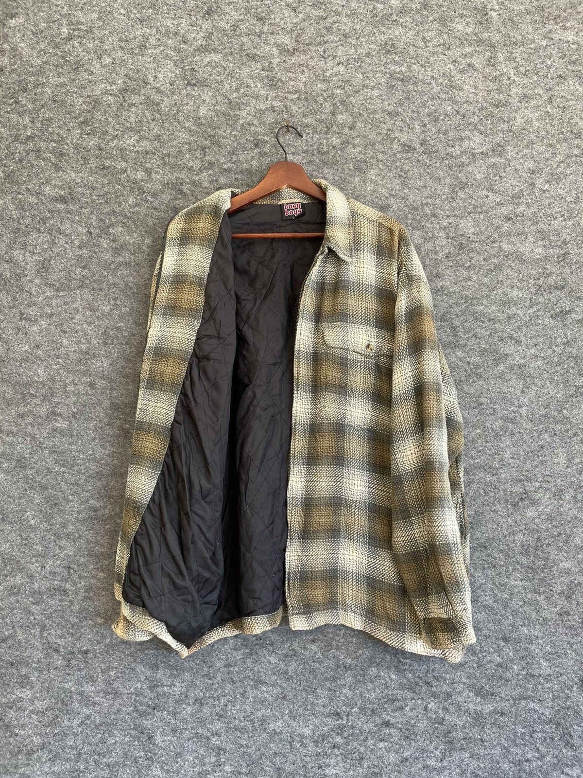 Vintage VINTAGE BUSY BOYS FLANNEL JACKET Size US L / EU 52-54 / 3 - 5 Thumbnail