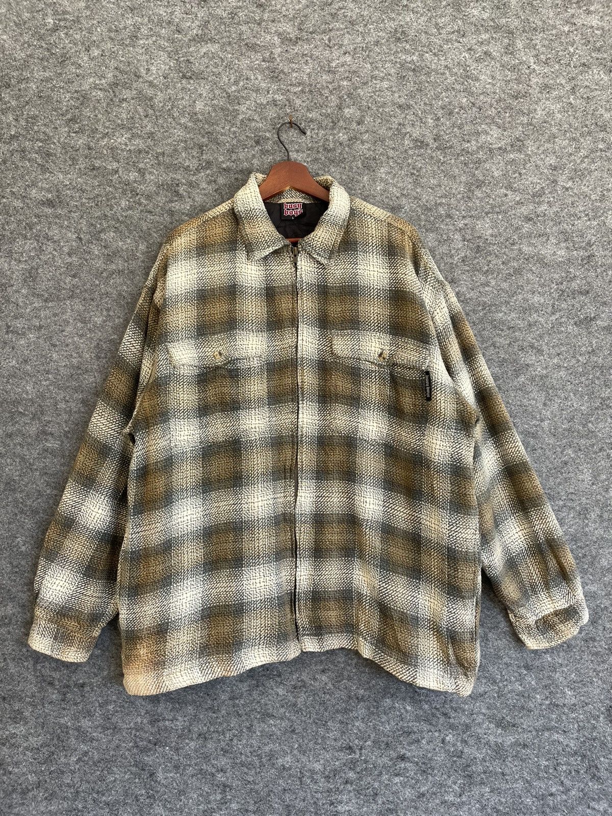 Vintage VINTAGE BUSY BOYS FLANNEL JACKET Size US L / EU 52-54 / 3 - 1 Thumbnail