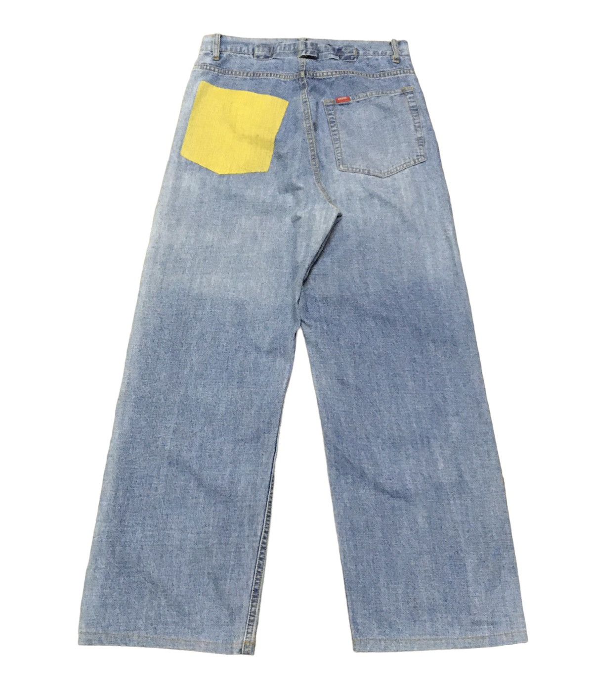 If Six Was Nine × Japanese Brand Rare Design Vintage Brand 291295 Homme Baggy Jeans 1990s Size US 31 - 1 Thumbnail