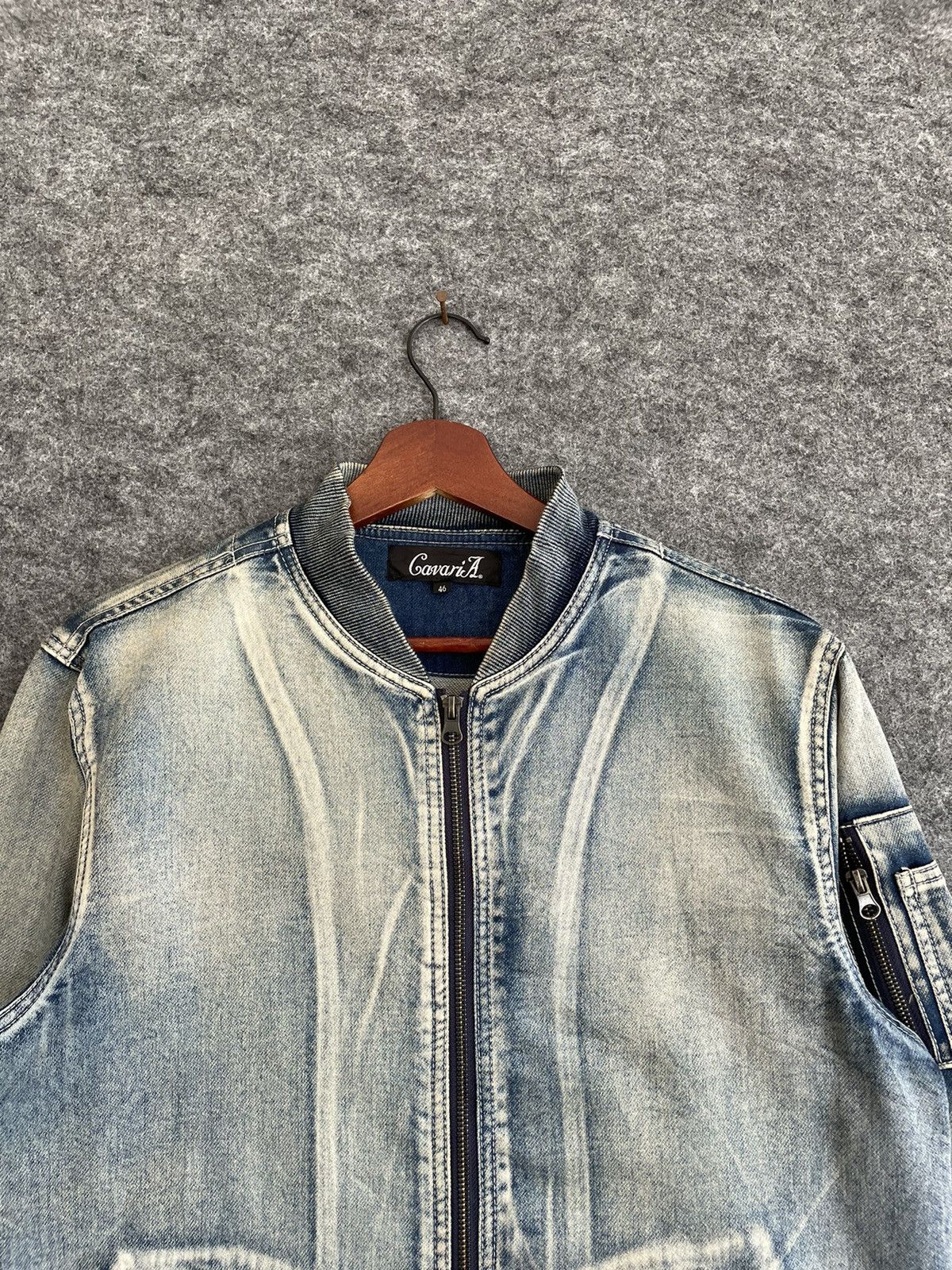 Japanese Brand VINTAGE CARAVIA DENIM JACKET Size US L / EU 52-54 / 3 - 2 Thumbnail