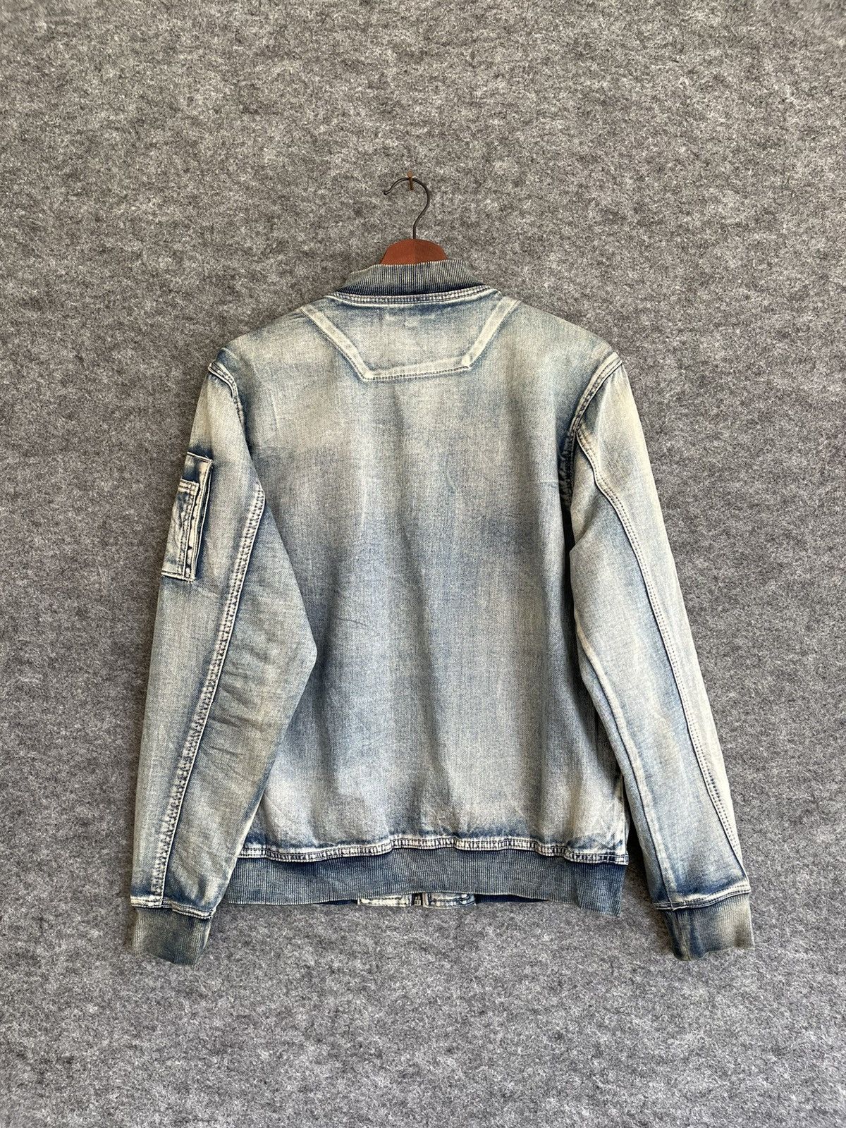 Japanese Brand VINTAGE CARAVIA DENIM JACKET Size US L / EU 52-54 / 3 - 3 Thumbnail