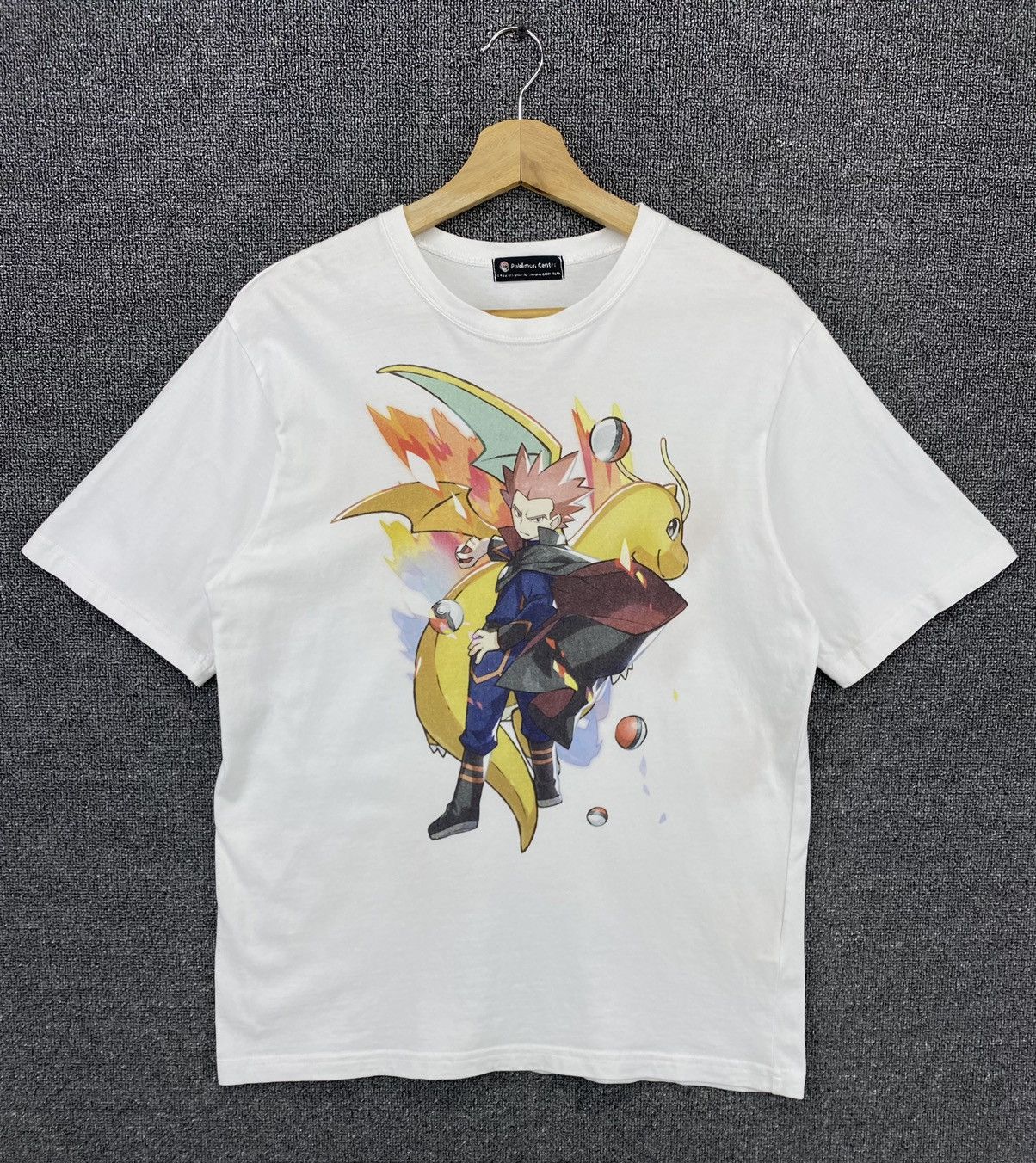 Pokemon Vintage Dragonite Character of Pokemon Tees T Shirts Size US M / EU 48-50 / 2 - 1 Thumbnail