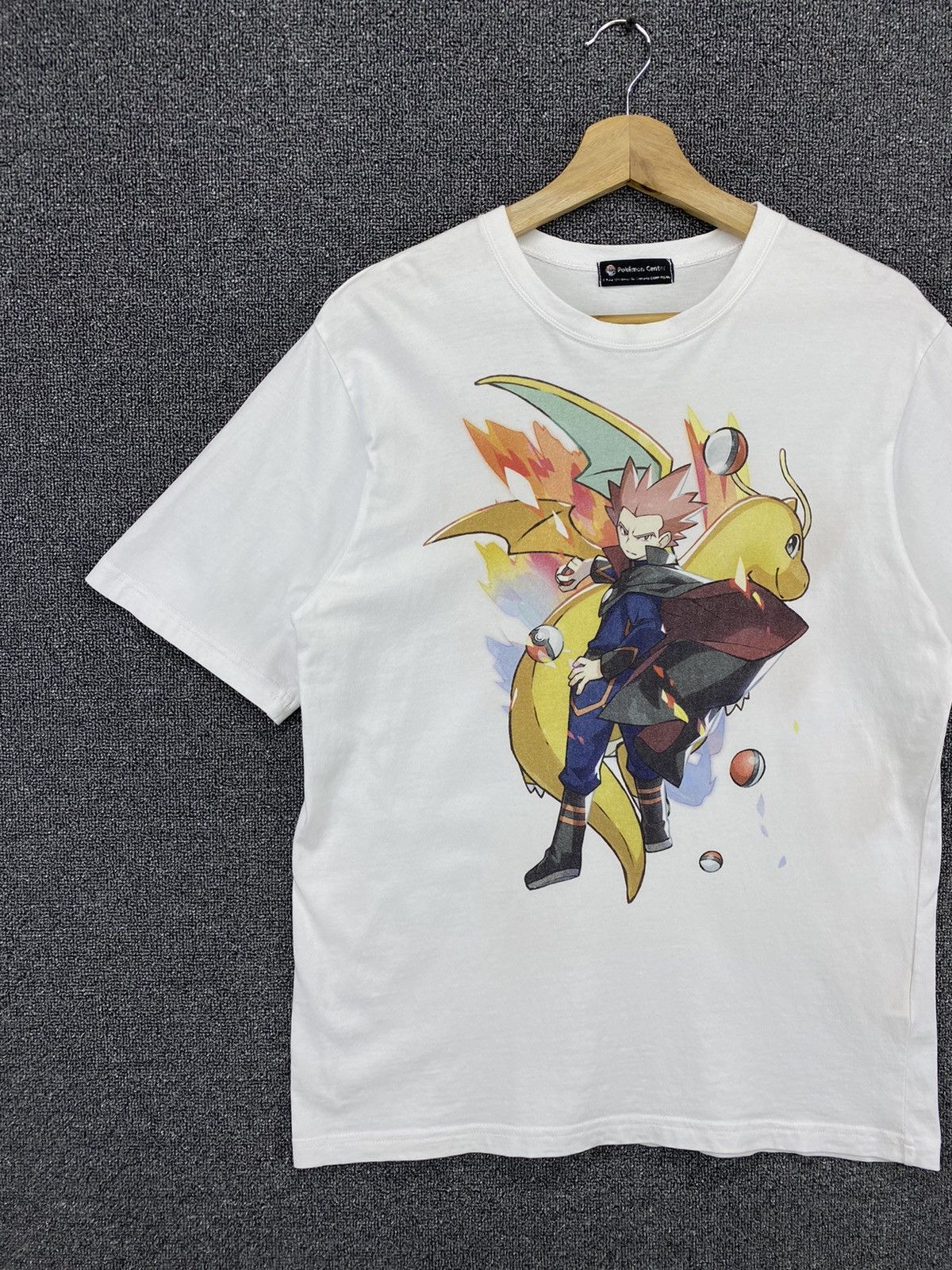 Pokemon Vintage Dragonite Character of Pokemon Tees T Shirts Size US M / EU 48-50 / 2 - 3 Thumbnail