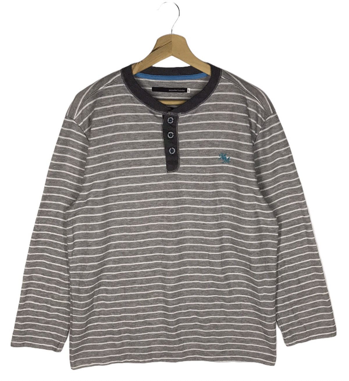 image of Masaki Matsushima Nightwear in Striped, Men's (Size Large)