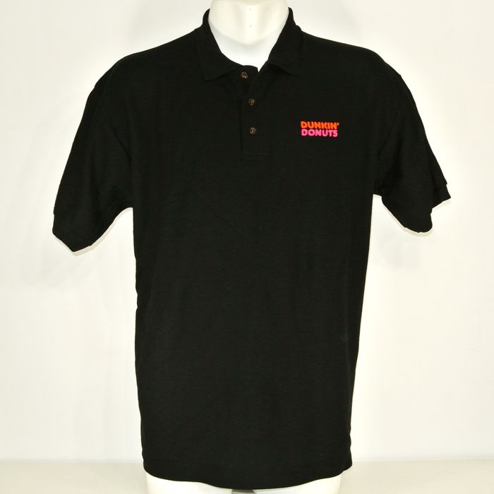 Other DUNKIN' DONUTS Employee Uniform Black Polo Shirt | Grailed