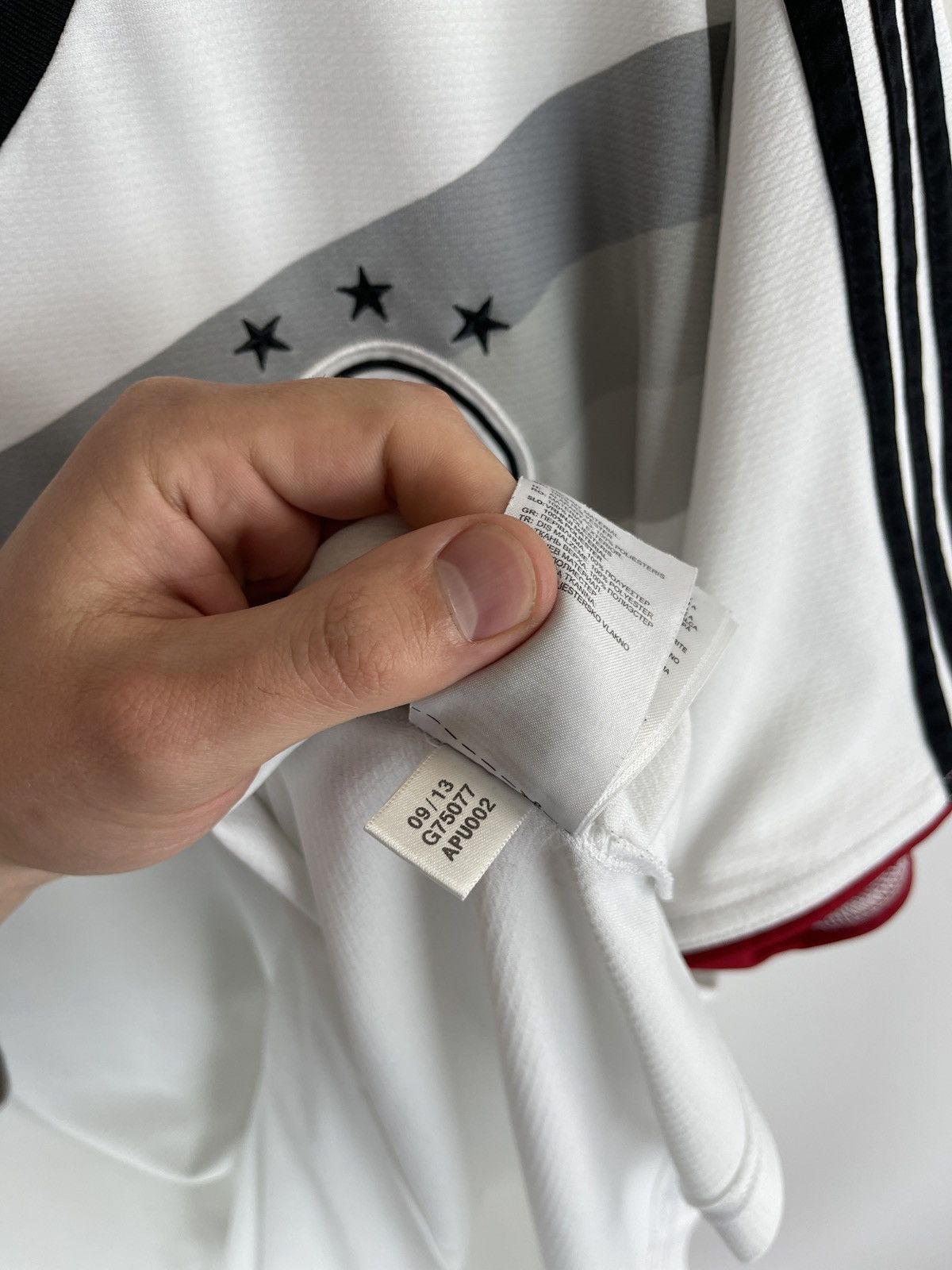 Adidas Adidas Germany 2014 2015 training soccer jersey football Size US XL / EU 56 / 4 - 7 Thumbnail