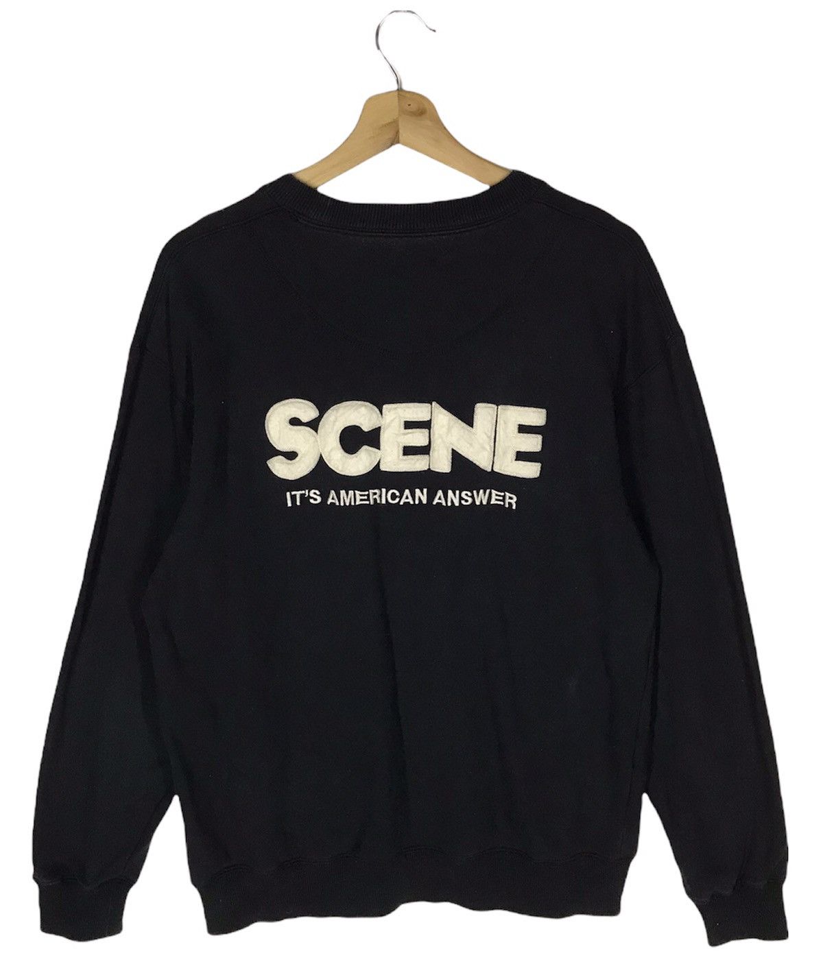 Vintage Vintage Scene It’s American Answer Sweatshirts Size US L / EU 52-54 / 3 - 2 Thumbnail