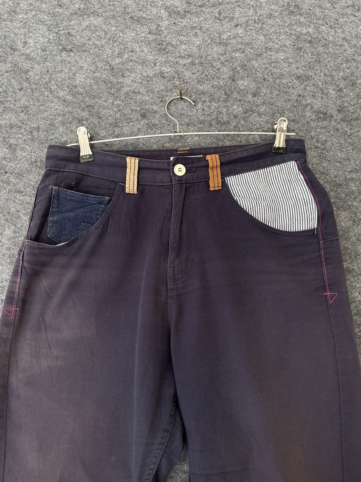 Japanese Brand POU DOU DOU CASUAL PANTS Size US 28 / EU 44 - 2 Thumbnail