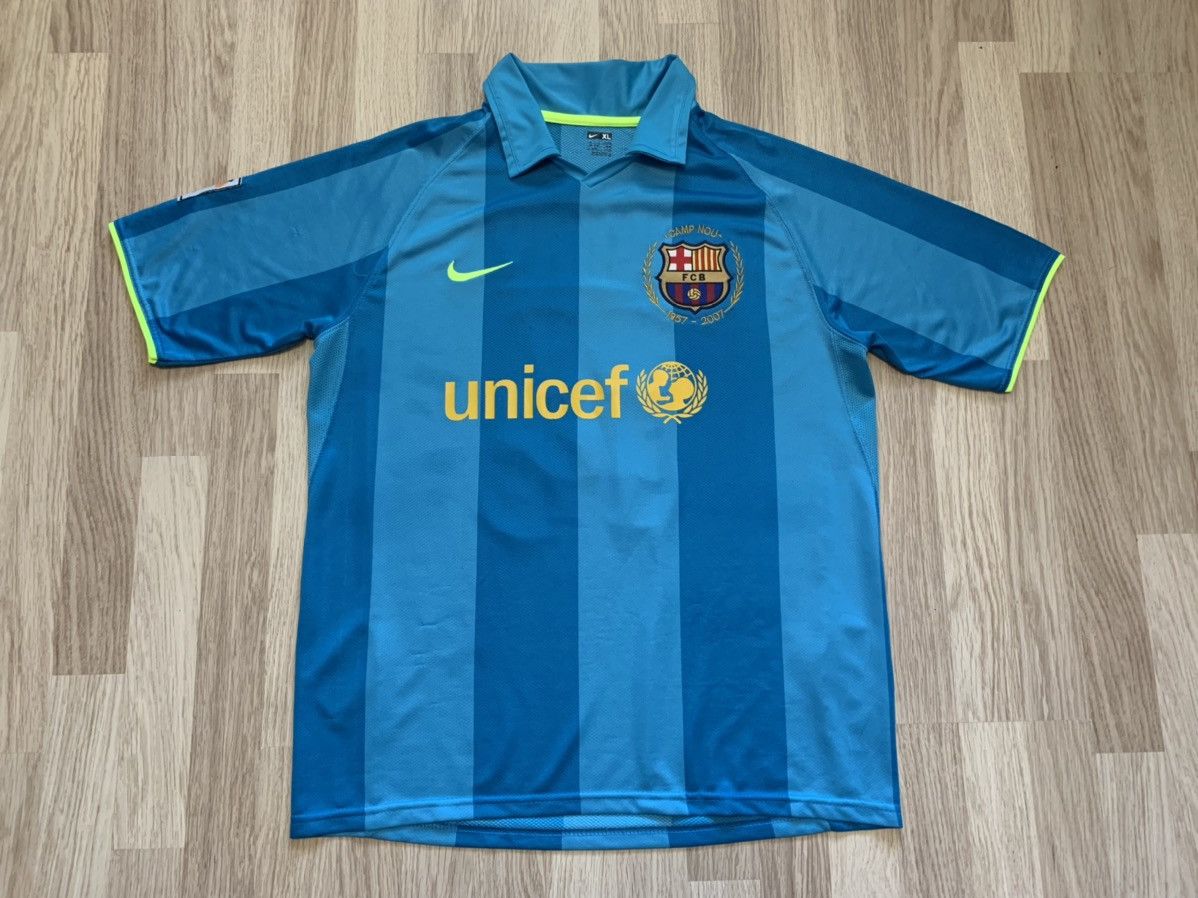Nike F.C. Barcelona Henry 14 football t shirt Size US XL / EU 56 / 4 - 2 Thumbnail