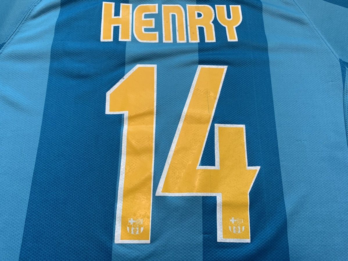 Nike F.C. Barcelona Henry 14 football t shirt Size US XL / EU 56 / 4 - 13 Thumbnail