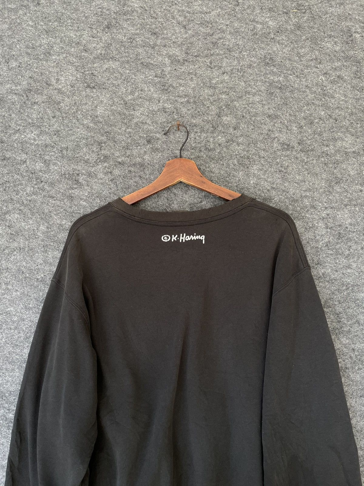 Keith Haring DISSTRESSED KEITH HARRING CITY CYCLES SWEATSHIRT Size US L / EU 52-54 / 3 - 4 Thumbnail