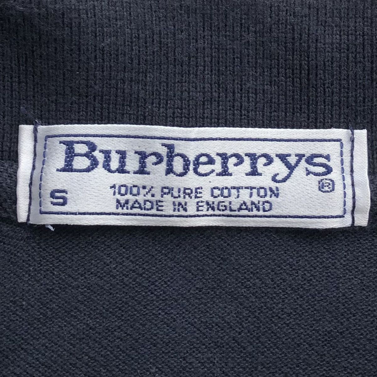 Burberry Vintage Burberrys Embroidery Logo Polo Tee Size US S / EU 44-46 / 1 - 11 Thumbnail