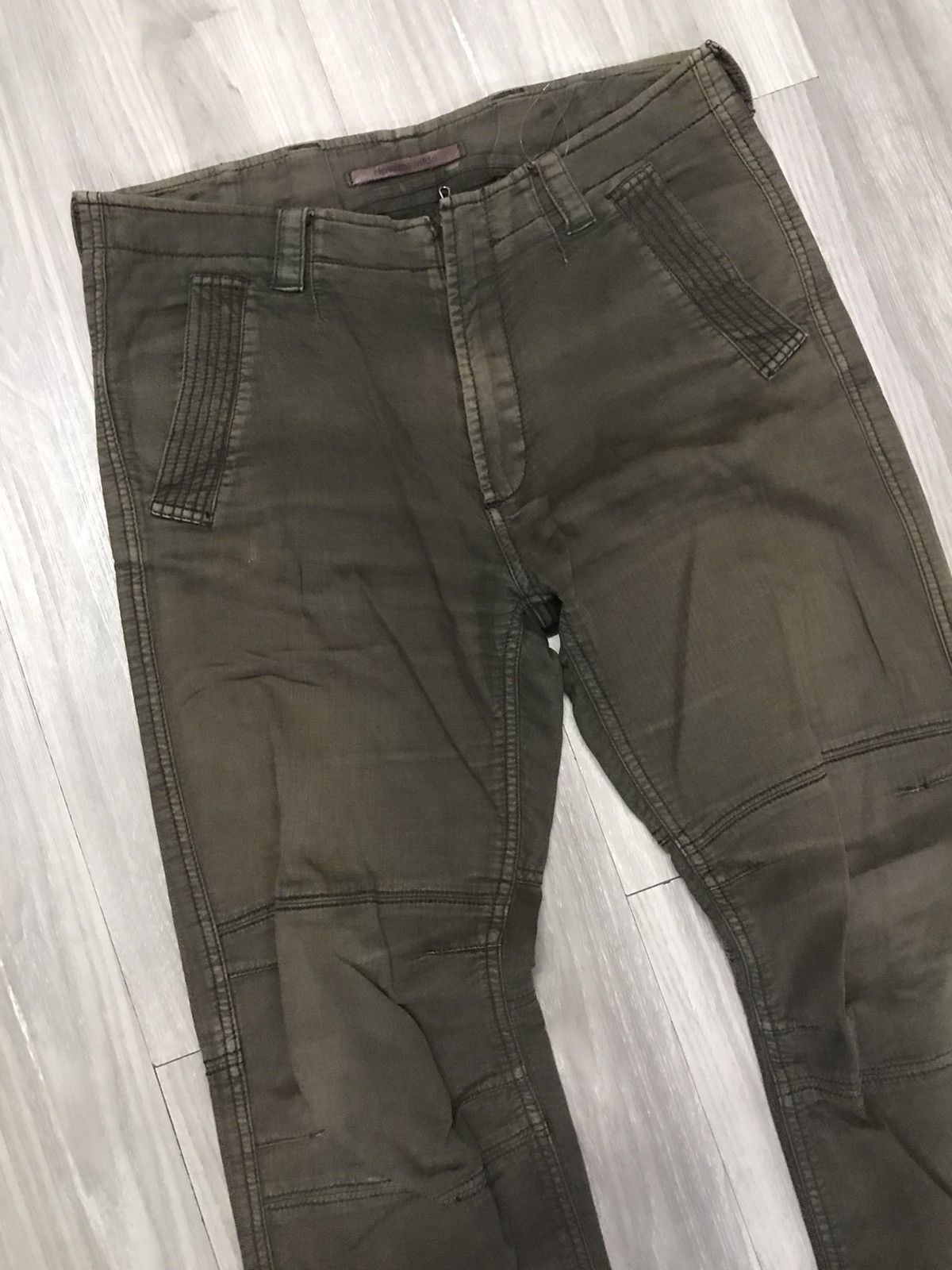RIPVANWINKLE Cargo Pants Leg Zipper Size US 33 - 2 Thumbnail