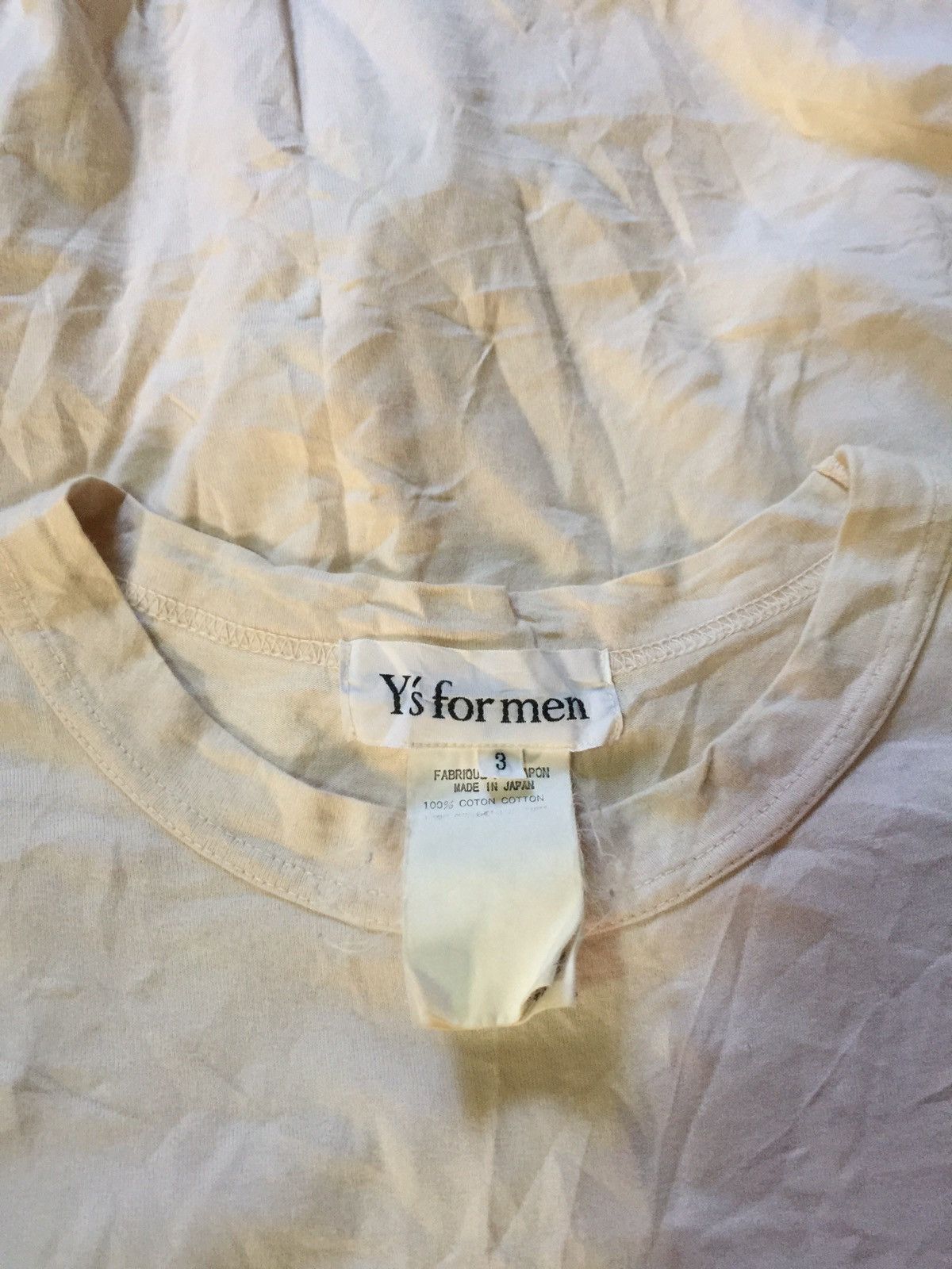 Yohji Yamamoto Yohji Yamamoto Y’s For Men Essentials Crewneck Size US M / EU 48-50 / 2 - 3 Thumbnail