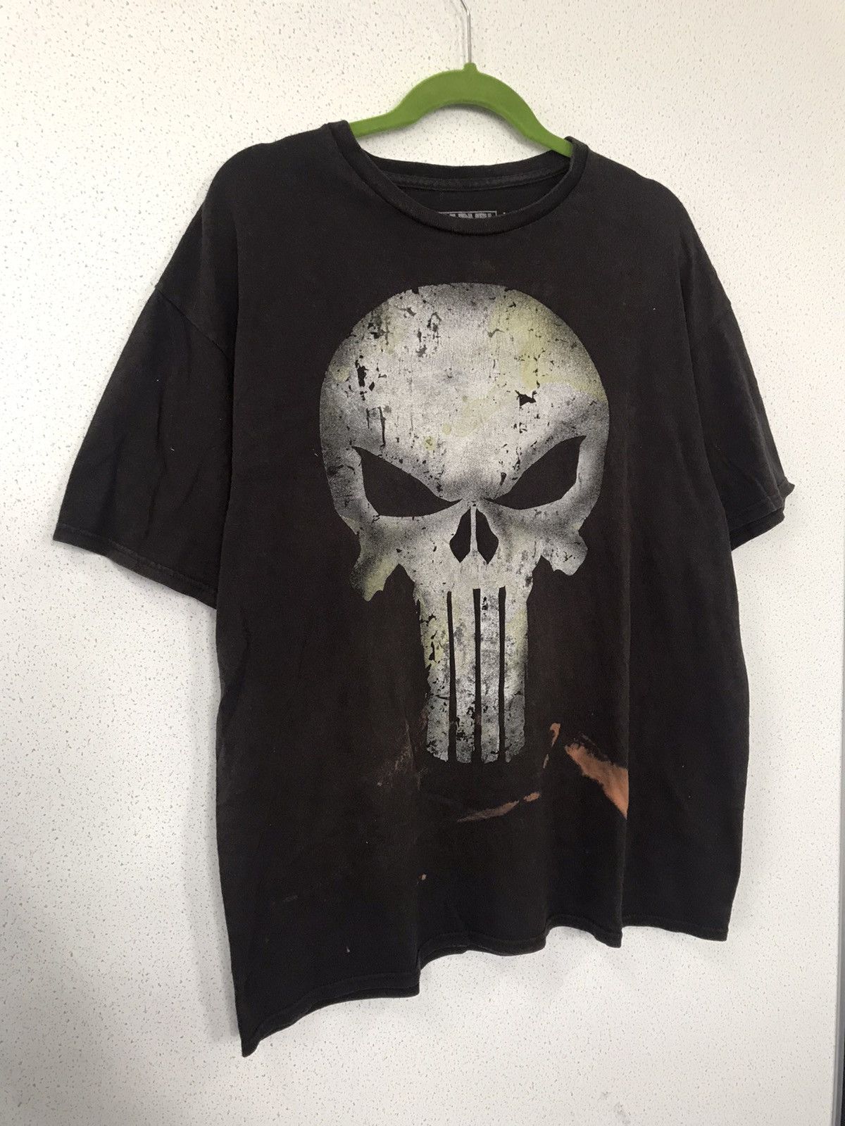 Marvel Comics Marvel Punisher Faded Black T Shirt Size US L / EU 52-54 / 3 - 2 Thumbnail