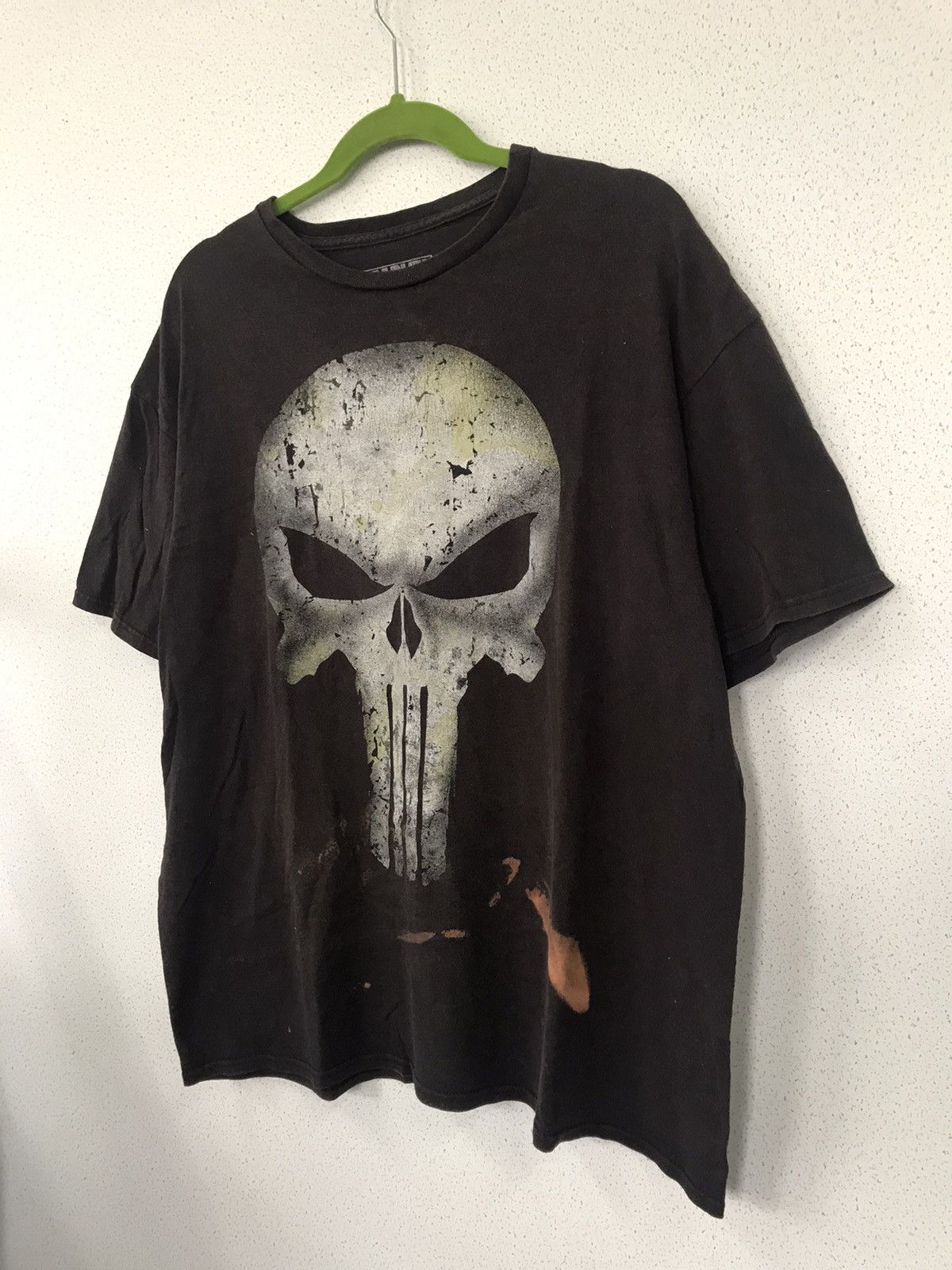 Marvel Comics Marvel Punisher Faded Black T Shirt Size US L / EU 52-54 / 3 - 3 Thumbnail