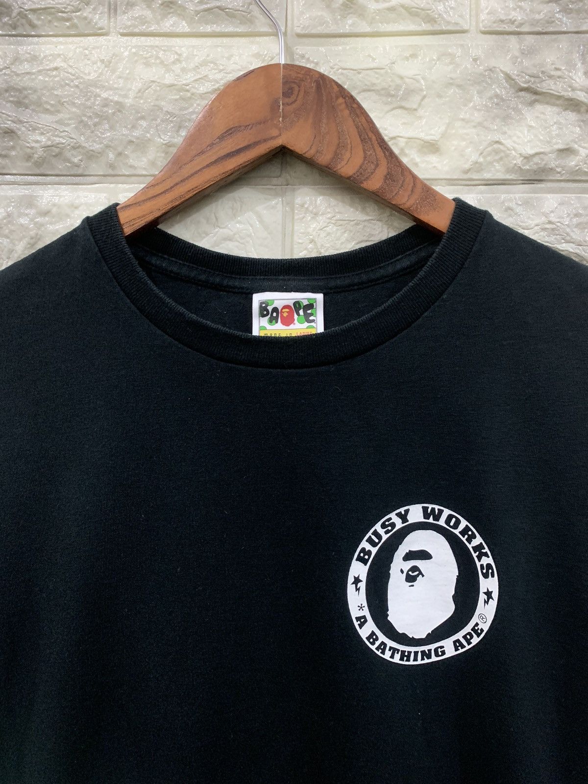 Bape Busy Works Tee Size S / US 4 / IT 40 - 2 Thumbnail