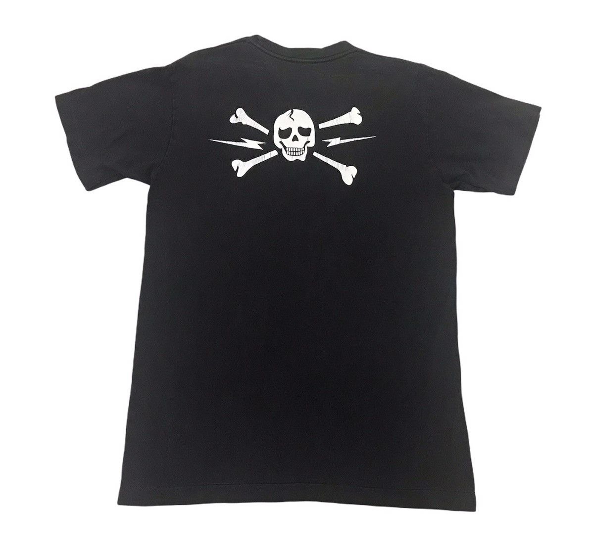 Band Tees × Vintage Vintage The Clash Bootleg Punk Rock Tee Skull Logo Size US S / EU 44-46 / 1 - 2 Thumbnail