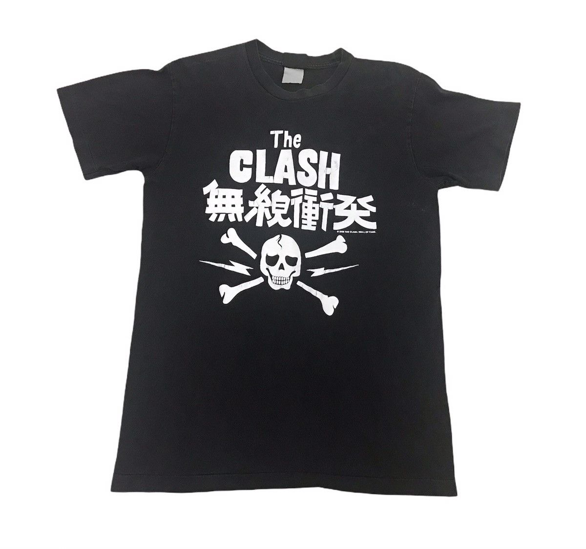 Band Tees × Vintage Vintage The Clash Bootleg Punk Rock Tee Skull Logo Size US S / EU 44-46 / 1 - 1 Thumbnail