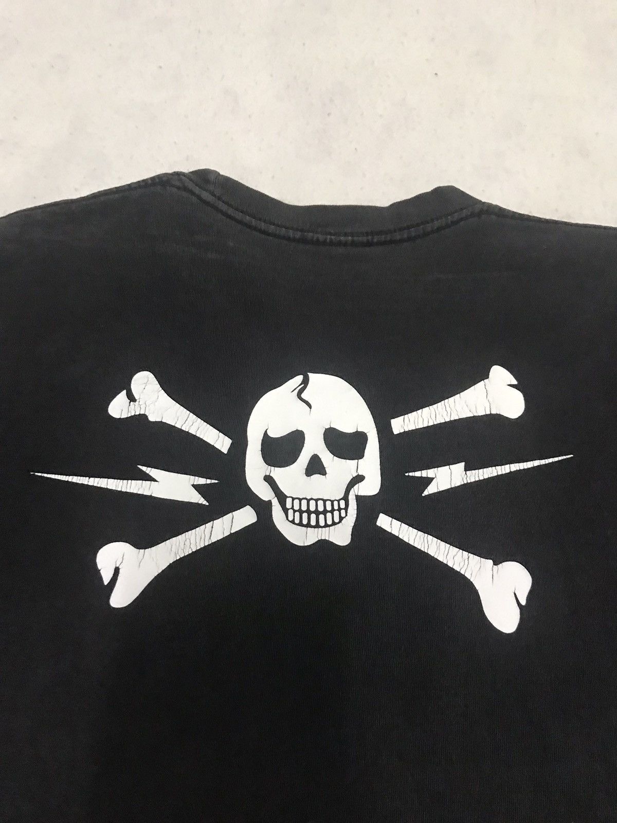 Band Tees × Vintage Vintage The Clash Bootleg Punk Rock Tee Skull Logo Size US S / EU 44-46 / 1 - 7 Thumbnail