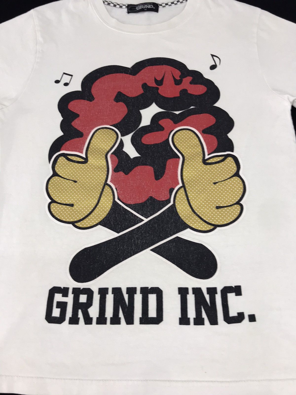 Vintage Vintage 90s Grind Inc Retro Skate Clothing T-shirt Tee Size US S / EU 44-46 / 1 - 3 Thumbnail