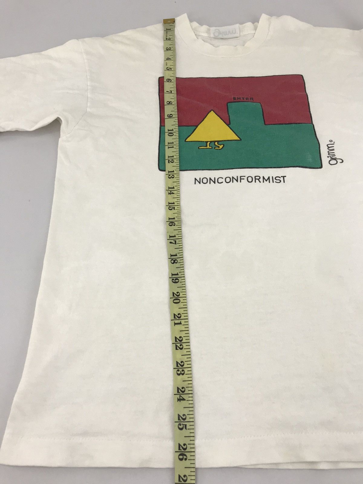Japanese Brand Vintage Grimm Non Conformist Art Logo T shirt Streetwear Size US M / EU 48-50 / 2 - 6 Thumbnail