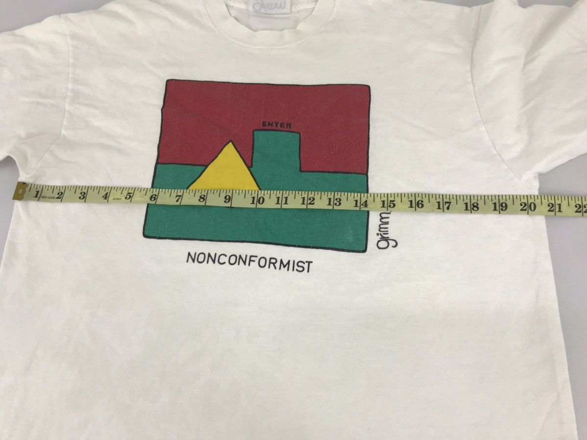 Japanese Brand Vintage Grimm Non Conformist Art Logo T shirt Streetwear Size US M / EU 48-50 / 2 - 5 Thumbnail