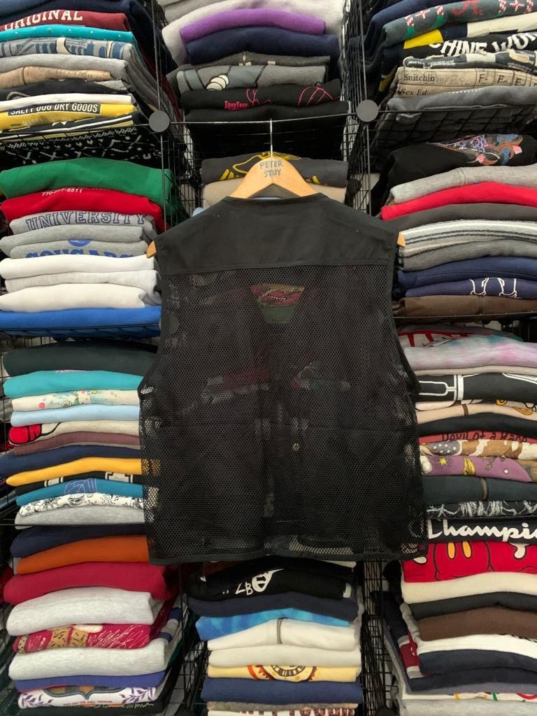 Japanese Brand NEPUCA CARGO MULTI-POCKET NET VEST Size US L / EU 52-54 / 3 - 3 Thumbnail
