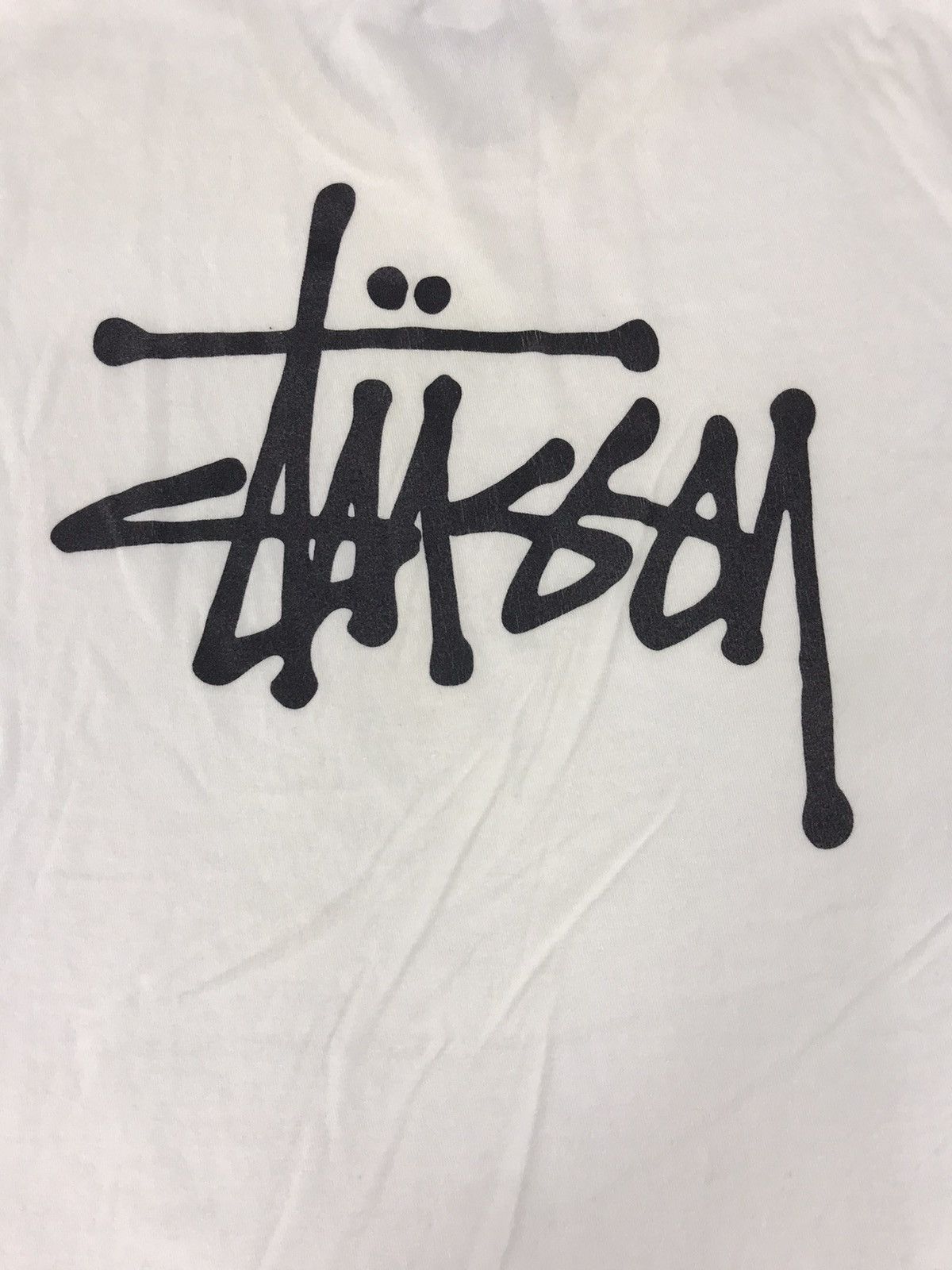 Stussy × Vintage Vintage Stussy Big Logo Spell Out T shirt Streetwear Size US M / EU 48-50 / 2 - 4 Thumbnail