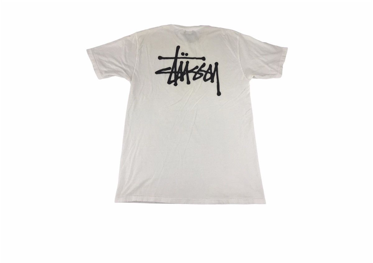 Stussy × Vintage Vintage Stussy Big Logo Spell Out T shirt Streetwear Size US M / EU 48-50 / 2 - 1 Thumbnail