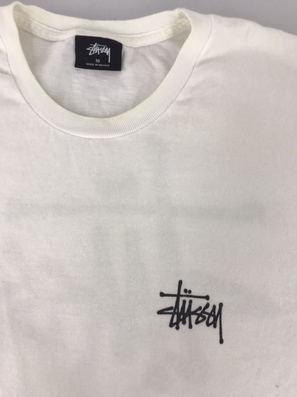 Stussy × Vintage Vintage Stussy Big Logo Spell Out T shirt Streetwear Size US M / EU 48-50 / 2 - 3 Thumbnail