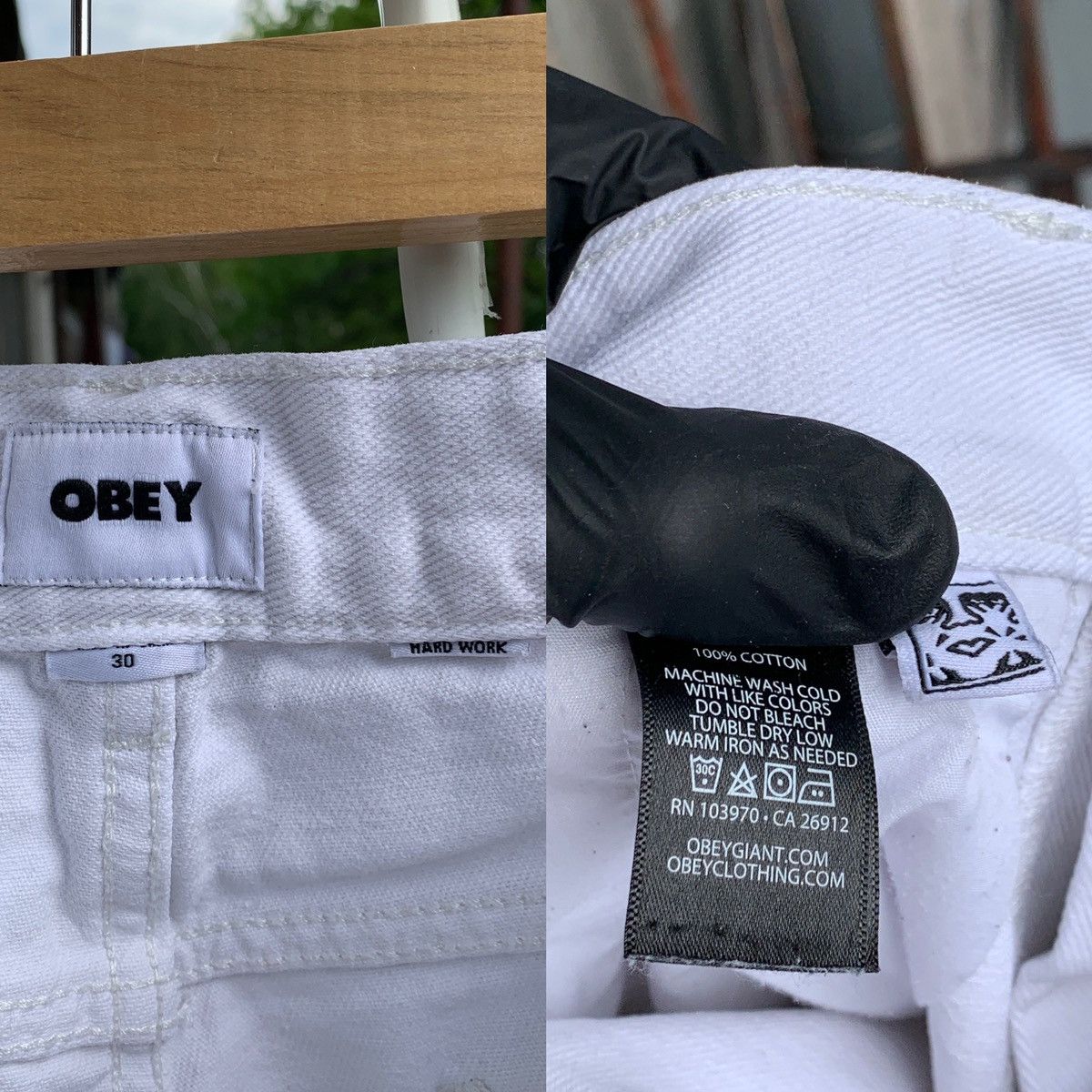 Obey Obey Hardwork Carpenter Dream Team Single Knee Cargo Pants Size US 30 / EU 46 - 23 Thumbnail