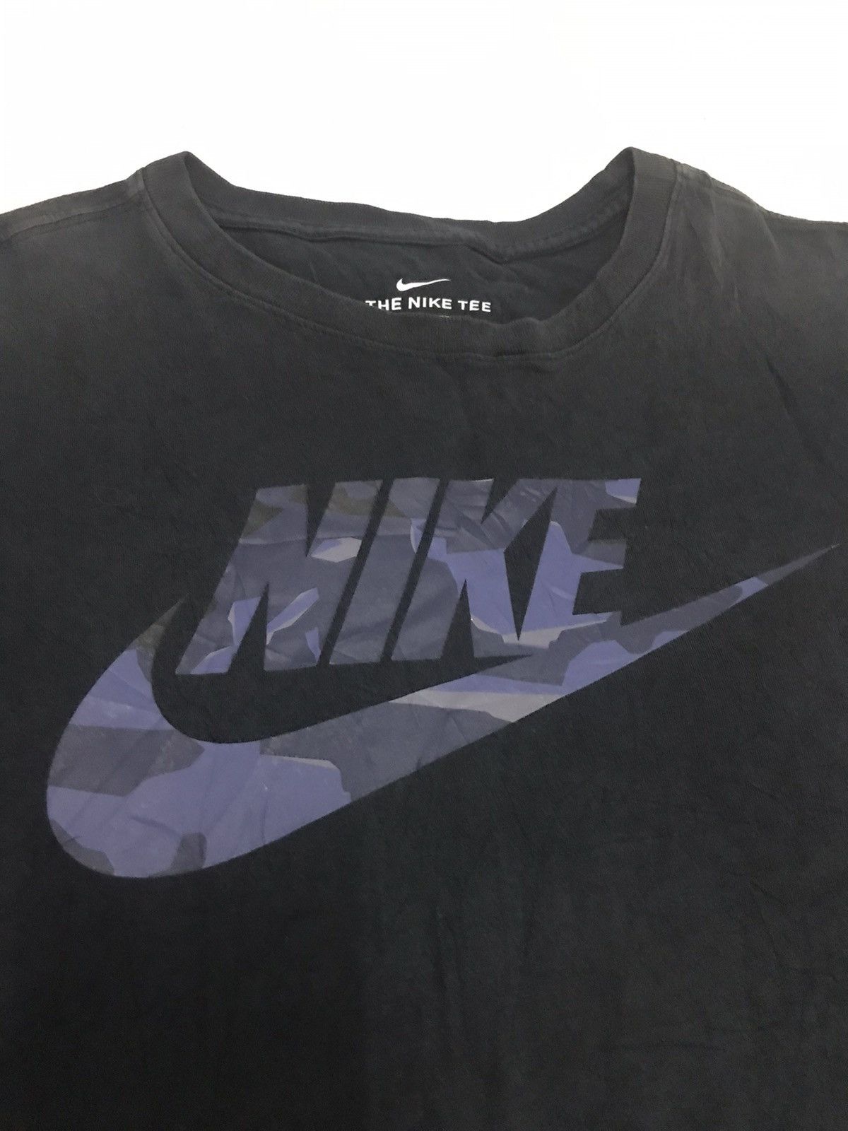 Nike Nike Big Logo Spell Out Camo Design Sportwear Tee Size US L / EU 52-54 / 3 - 4 Thumbnail