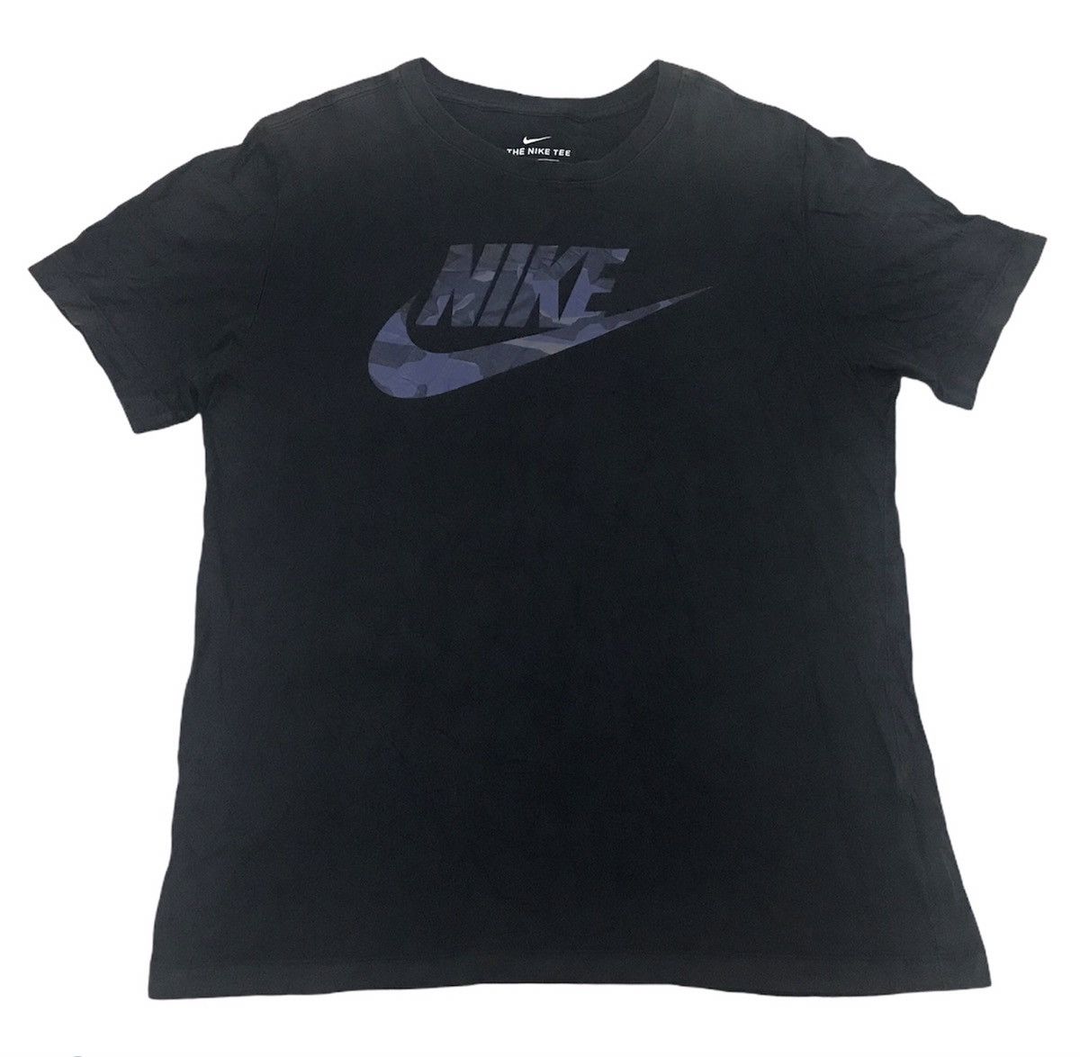Nike Nike Big Logo Spell Out Camo Design Sportwear Tee Size US L / EU 52-54 / 3 - 1 Thumbnail