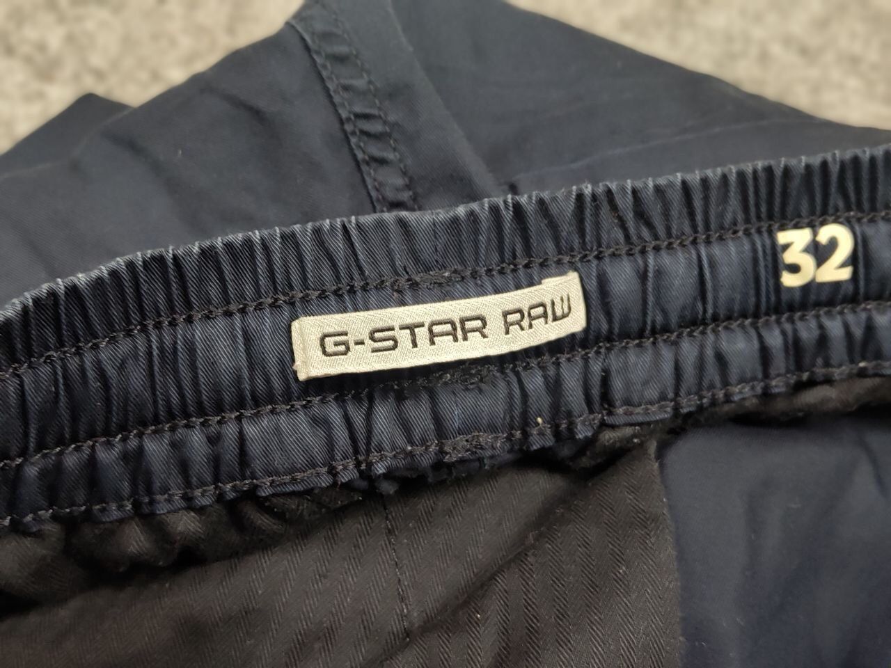 G-Star G Star Raw Chino Relaxed Cuffed Trainer Navy Pocket Pants Size US 32 / EU 48 - 17 Thumbnail