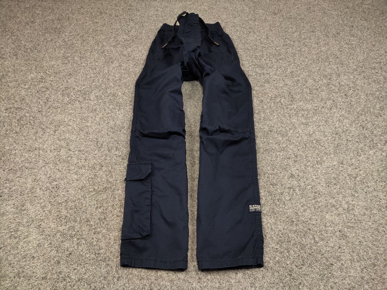 G-Star G Star Raw Chino Relaxed Cuffed Trainer Navy Pocket Pants Size US 32 / EU 48 - 2 Thumbnail