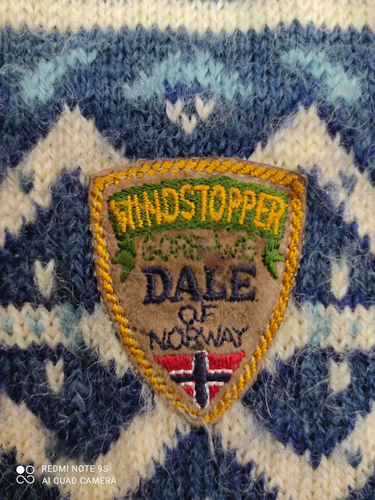 Dale Of Norway DALE OF NORWAY Wool Mohair Native Windstopper Bandana Vest Size US L / EU 52-54 / 3 - 6 Thumbnail