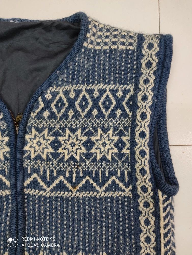 Dale Of Norway DALE OF NORWAY Wool Mohair Native Windstopper Bandana Vest Size US L / EU 52-54 / 3 - 3 Thumbnail