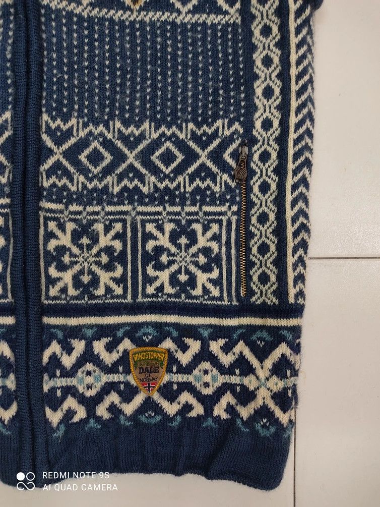 Dale Of Norway DALE OF NORWAY Wool Mohair Native Windstopper Bandana Vest Size US L / EU 52-54 / 3 - 5 Thumbnail