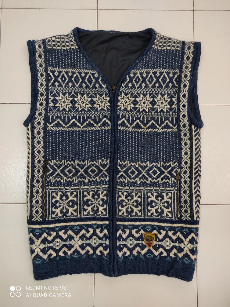 Dale Of Norway DALE OF NORWAY Wool Mohair Native Windstopper Bandana Vest Size US L / EU 52-54 / 3 - 1 Thumbnail