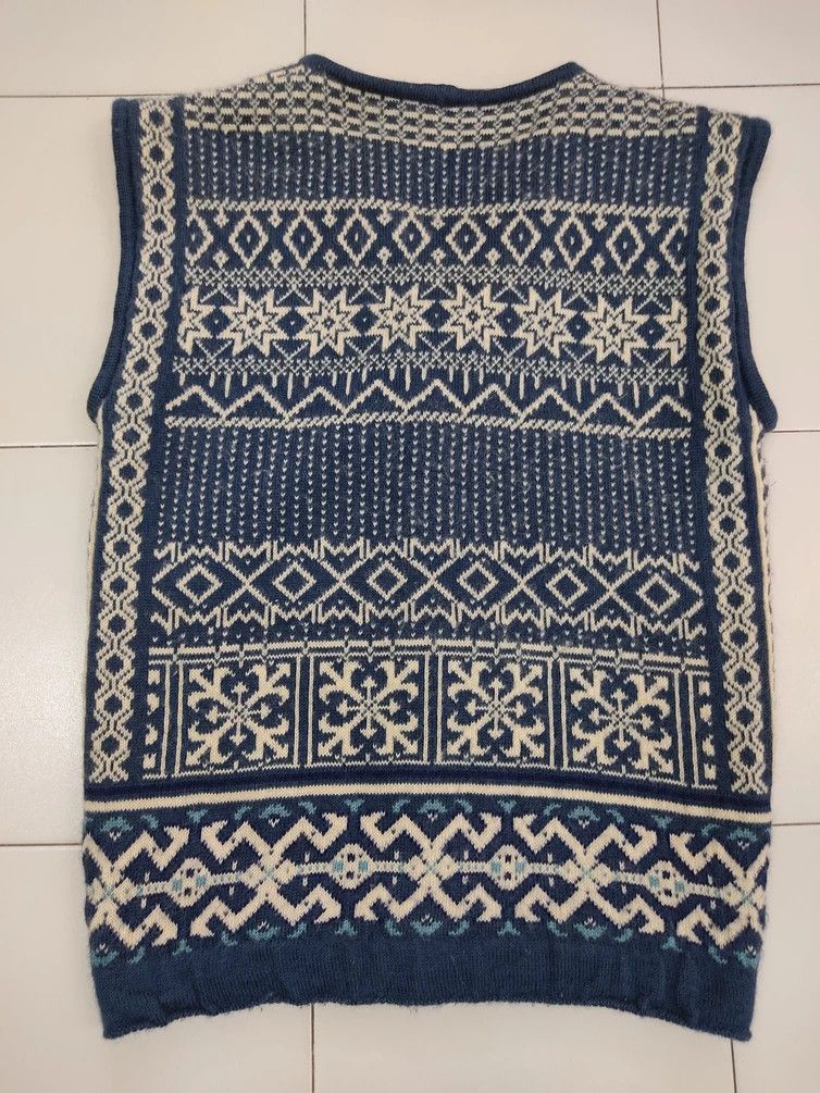 Dale Of Norway DALE OF NORWAY Wool Mohair Native Windstopper Bandana Vest Size US L / EU 52-54 / 3 - 10 Thumbnail