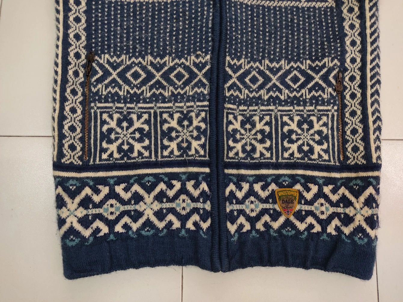 Dale Of Norway DALE OF NORWAY Wool Mohair Native Windstopper Bandana Vest Size US L / EU 52-54 / 3 - 9 Thumbnail