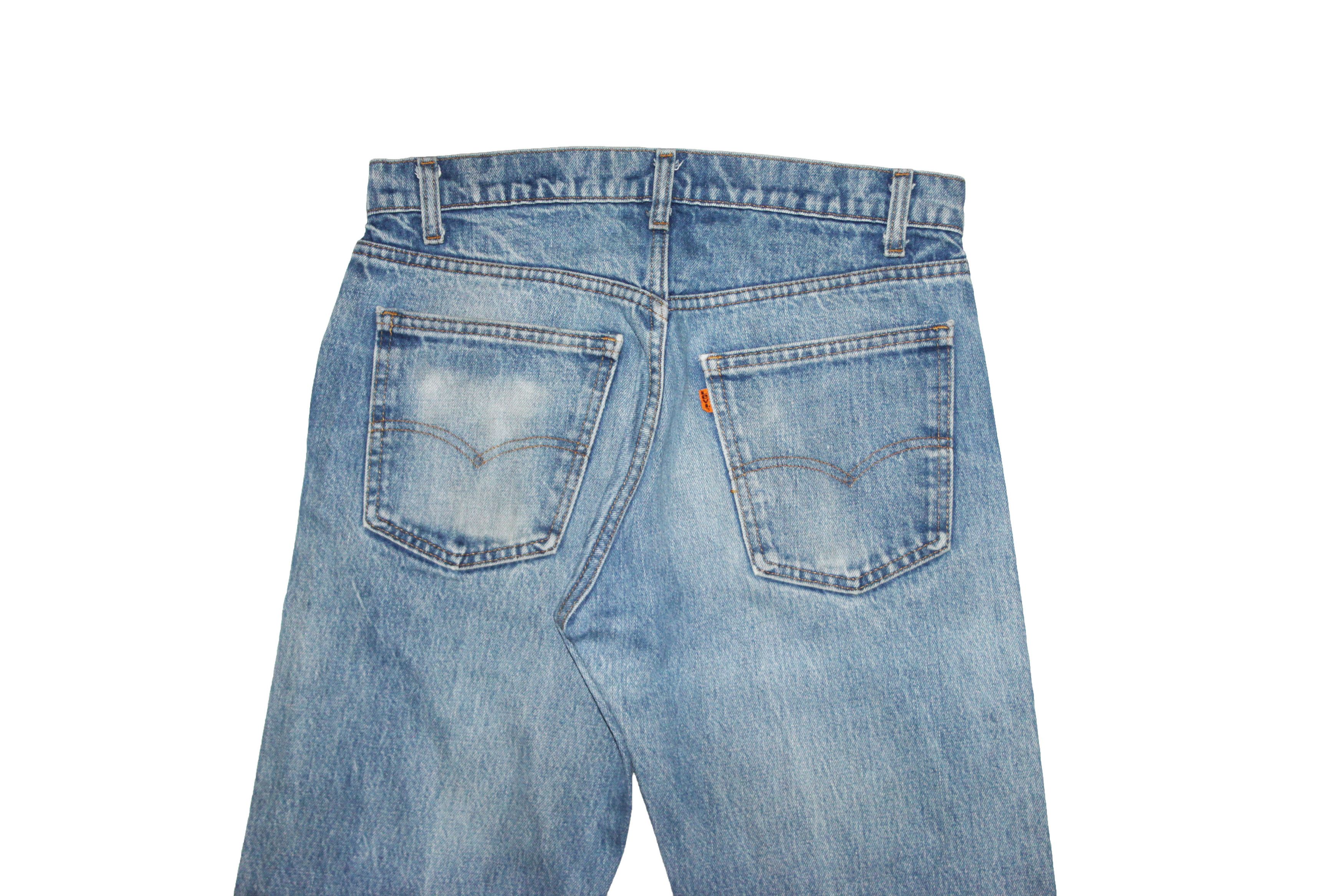 Levi's Vintage Clothing 90s Vintage Orange Tab Levis Jeans 90s Talon Size US 30 / EU 46 - 4 Thumbnail