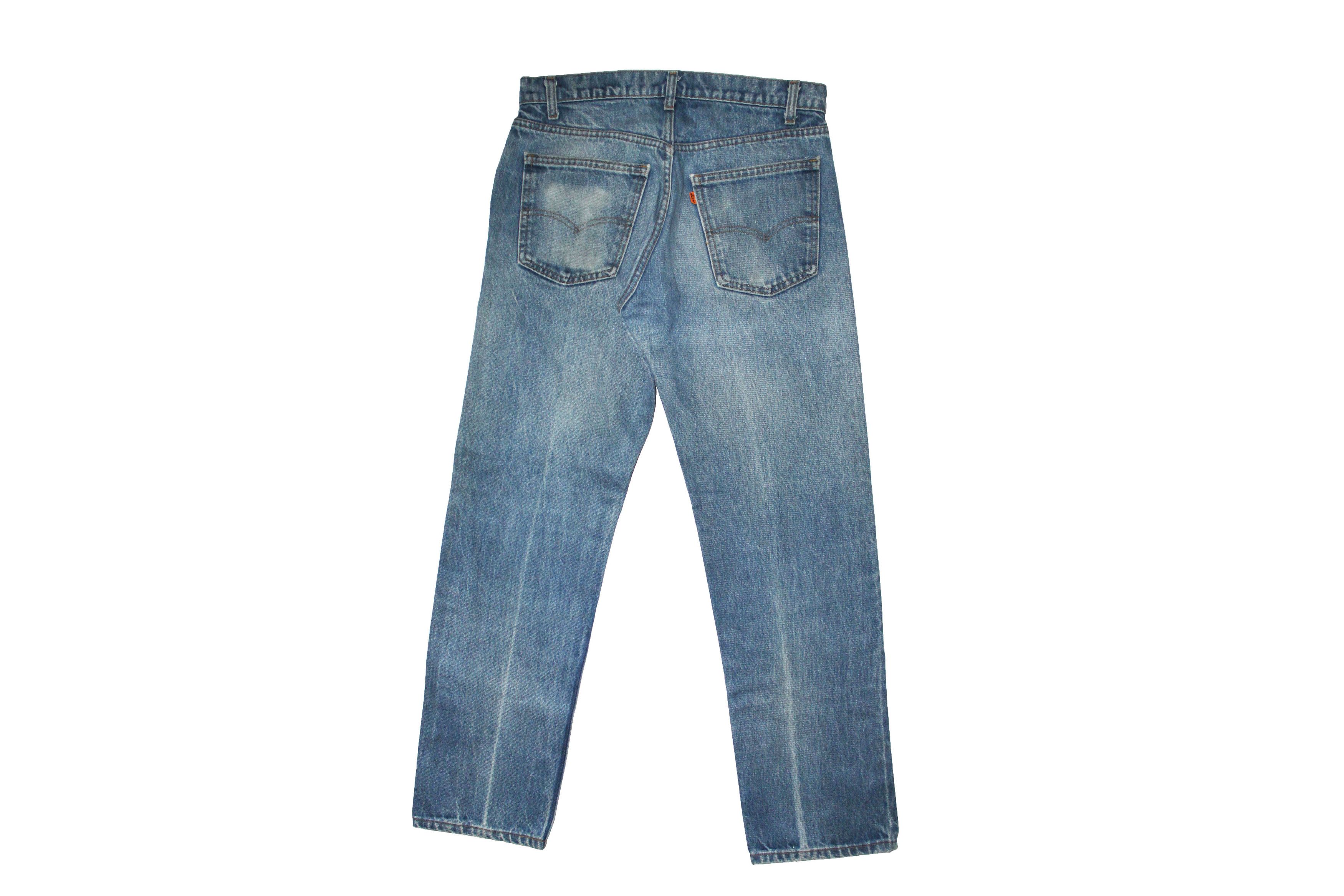 Levi's Vintage Clothing 90s Vintage Orange Tab Levis Jeans 90s Talon Size US 30 / EU 46 - 2 Thumbnail