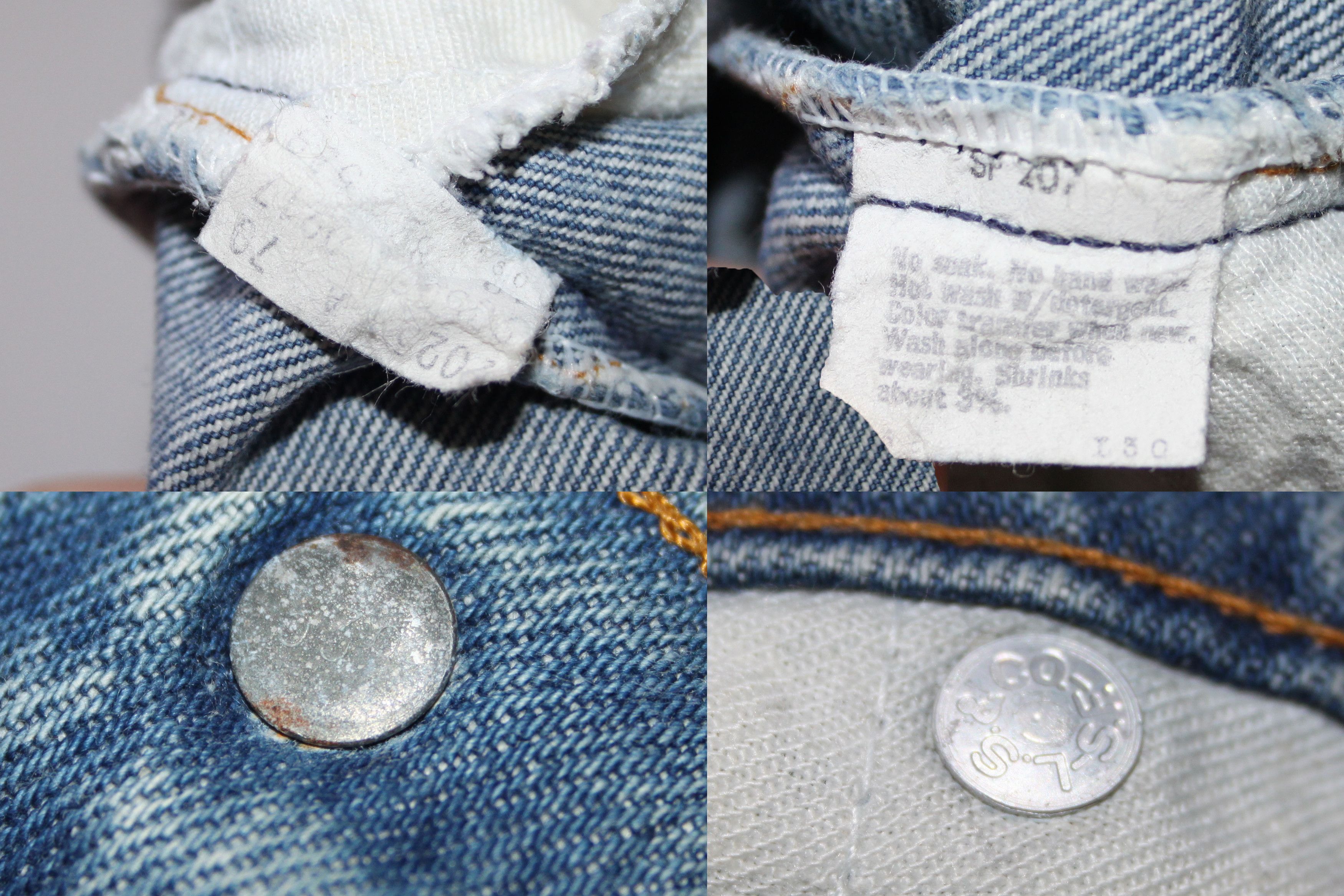 Levi's Vintage Clothing 90s Vintage Orange Tab Levis Jeans 90s Talon Size US 30 / EU 46 - 7 Thumbnail