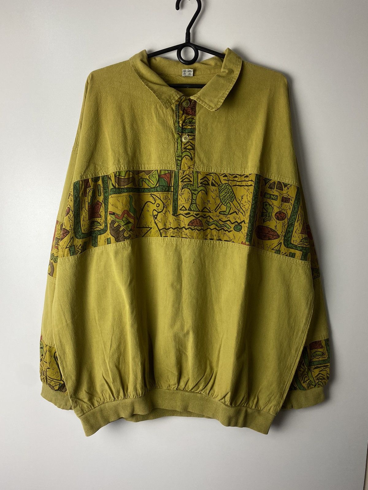 Vintage Crazy sweatshirt 90s vintage size XL Size US XL / EU 56 / 4 - 1 Thumbnail